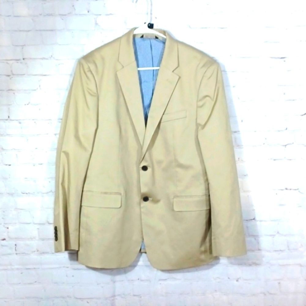 Banana Republic Men's 42R  Tan Sports ‎ Jacket   NWT $219